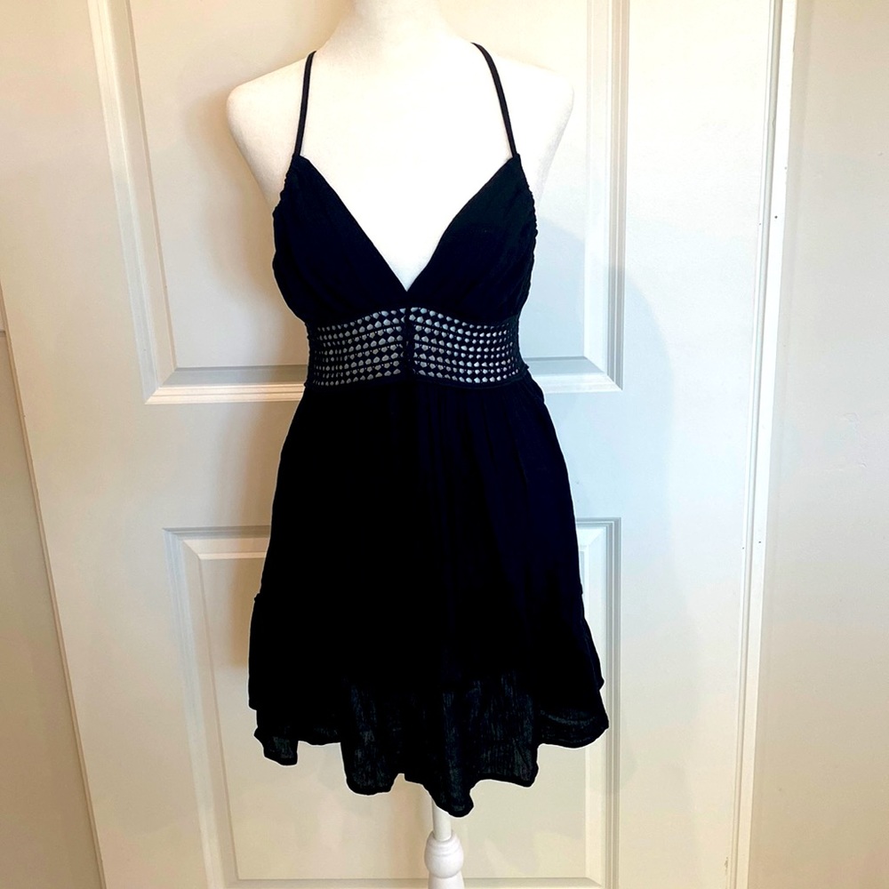 Black Mini Summer Dress